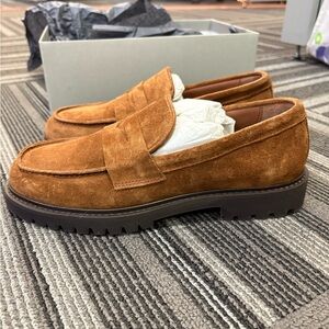 Thursday Boot Company Honey Brown Penny Loafers